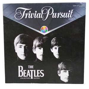 Trivial Pursuit The Beatles Collector's Edition Trivia Music Board Game EUC